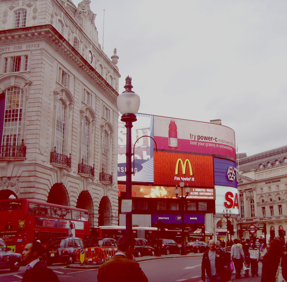 Piccadilly Circus.