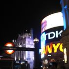 Piccadilly Circus at night