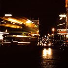Piccadilly Circus bei Nacht 1983