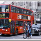 Piccadilly Circus, gemischeter Verkehr