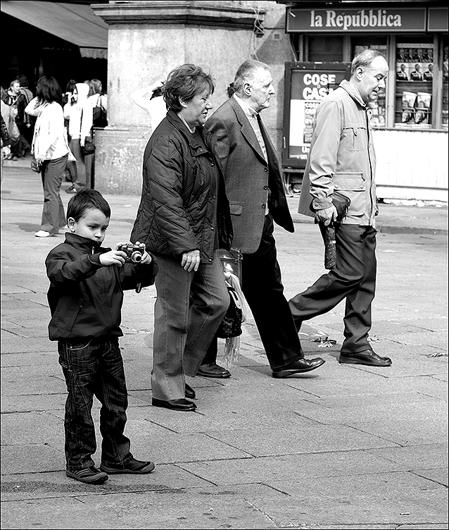 Piccoli fotografi crescono