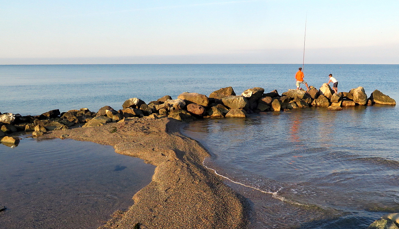 piccoli pescatori crescono