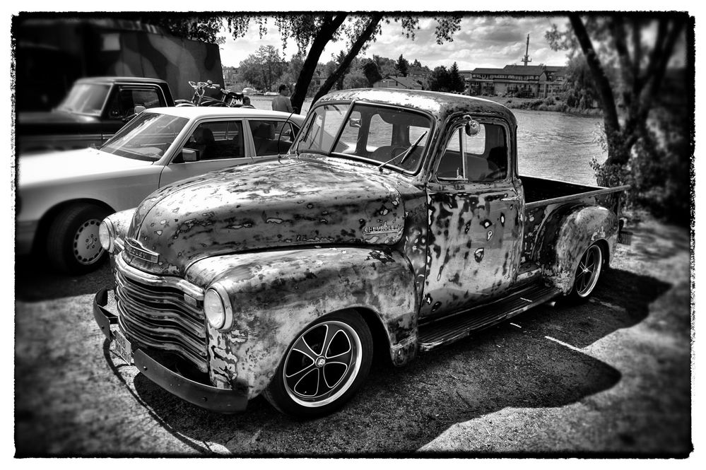 Pick Up mit Patina