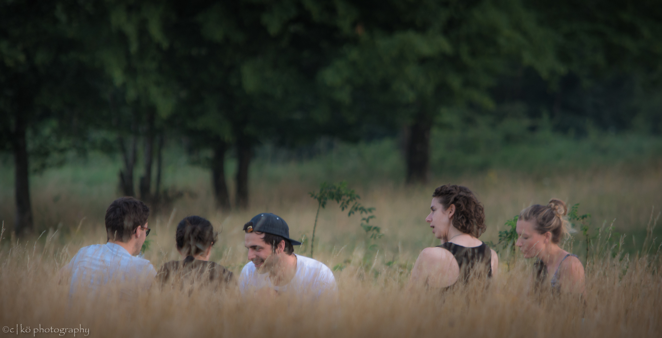 Picknick am Abend