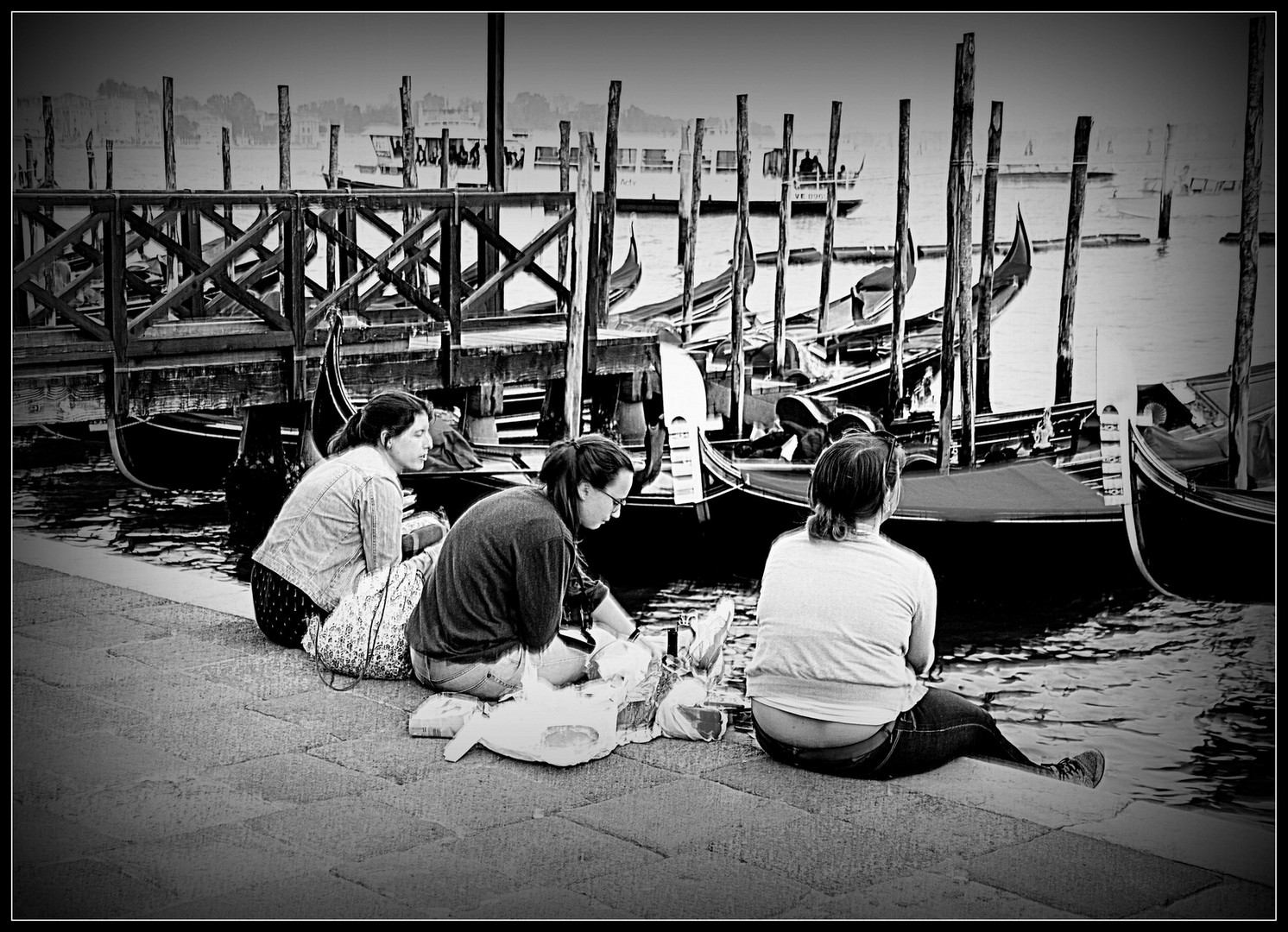 ....Picknick am Canal Grande....