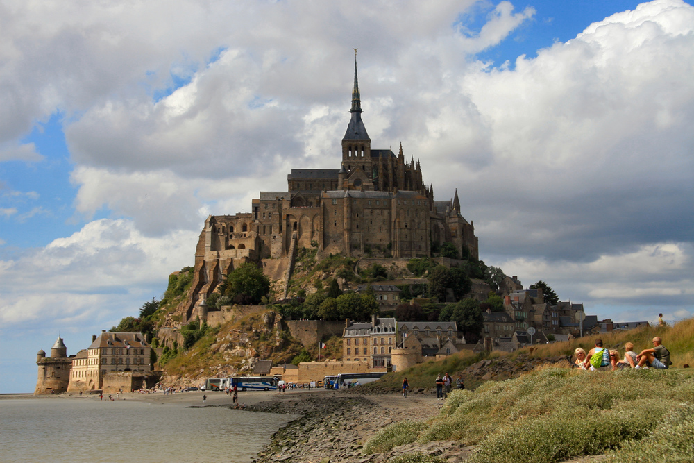 Picknick am Mont Saint-Michel