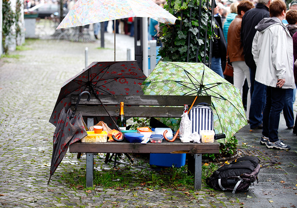 Picknick am Rande