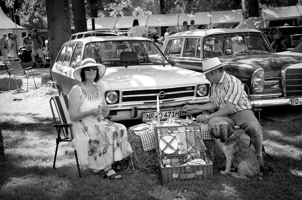 Picknick bei den Classic Days Schloss Dyk