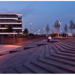 Picknick im Europahafen, oder ...