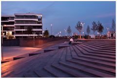 Picknick im Europahafen, oder ...