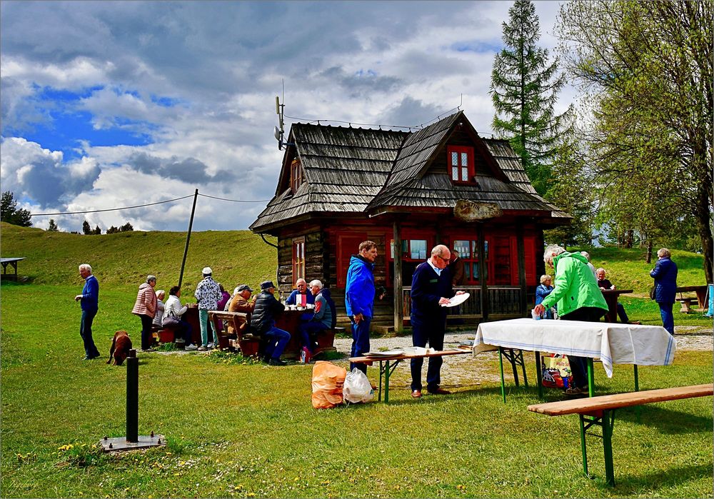 Picknick im Grünen