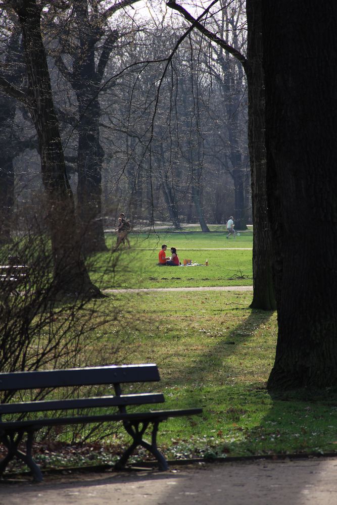 Picknick im Grünen