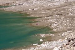 Picknick im Neves Stausee, Mühltal, Österreich