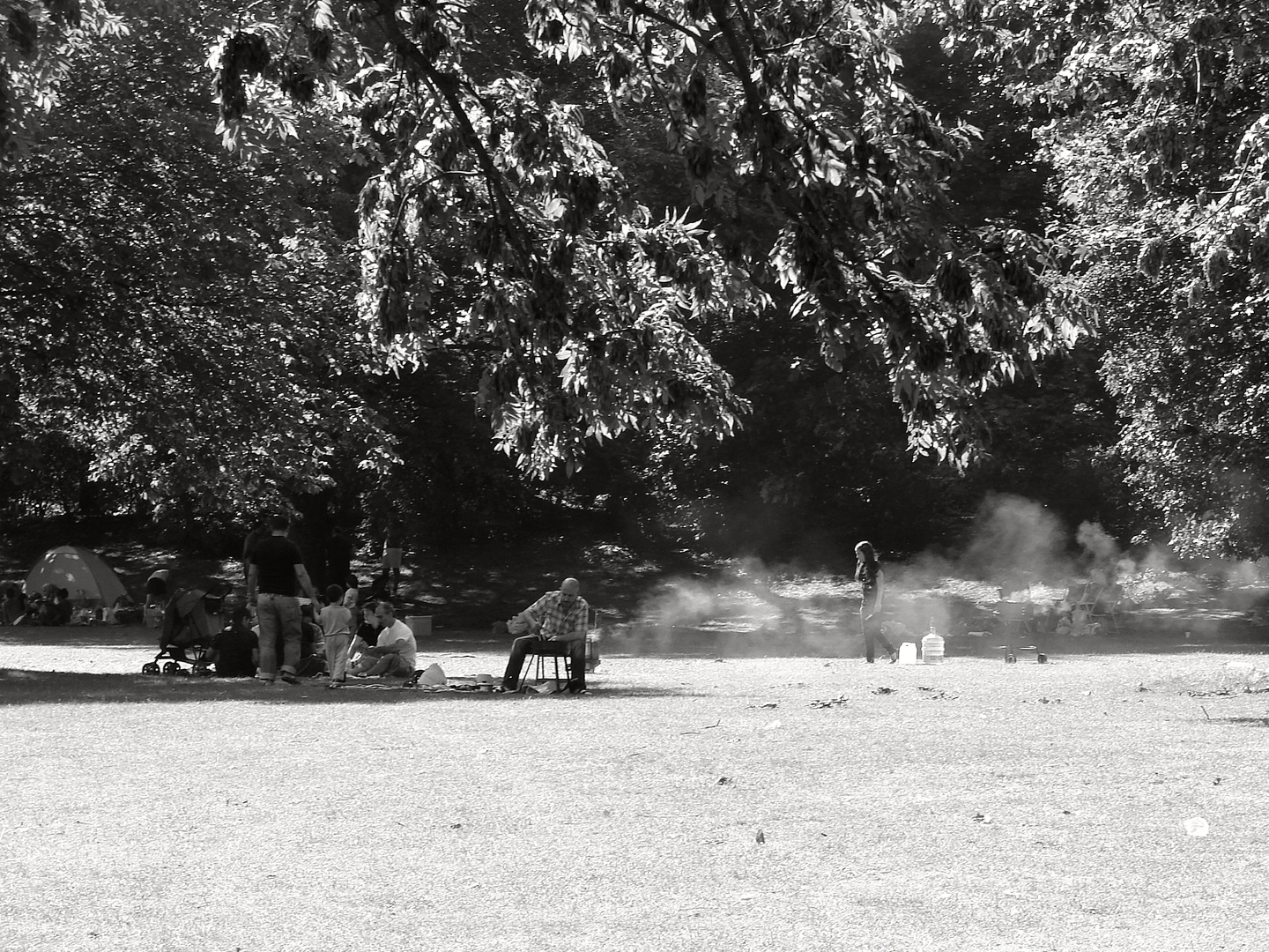 Picknick im Park