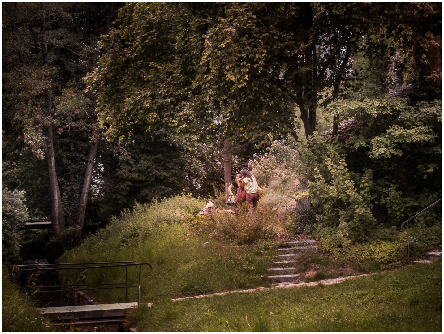 Picknick im romantischen Stil