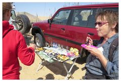 Picknick in den Dünen