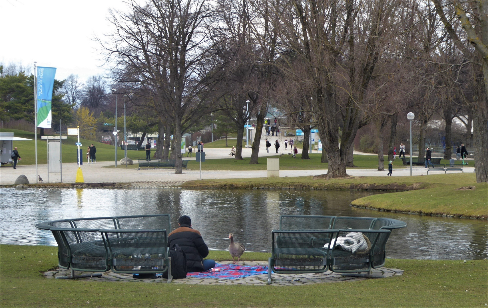 Picknick mit Gans....