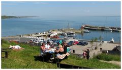 Picknick mit Meeresblick