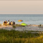 Picknick und Meer