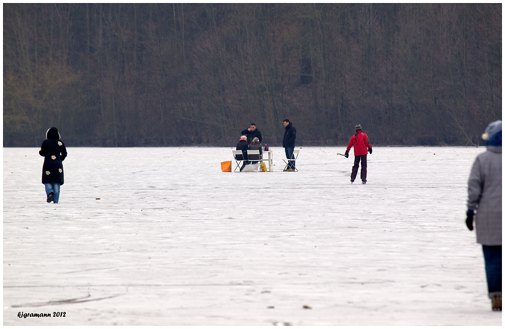 picknik auf dem see......