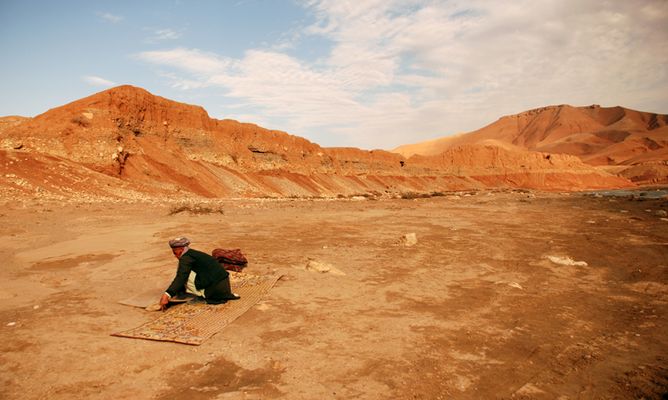 Picnic in northern Afghanistan