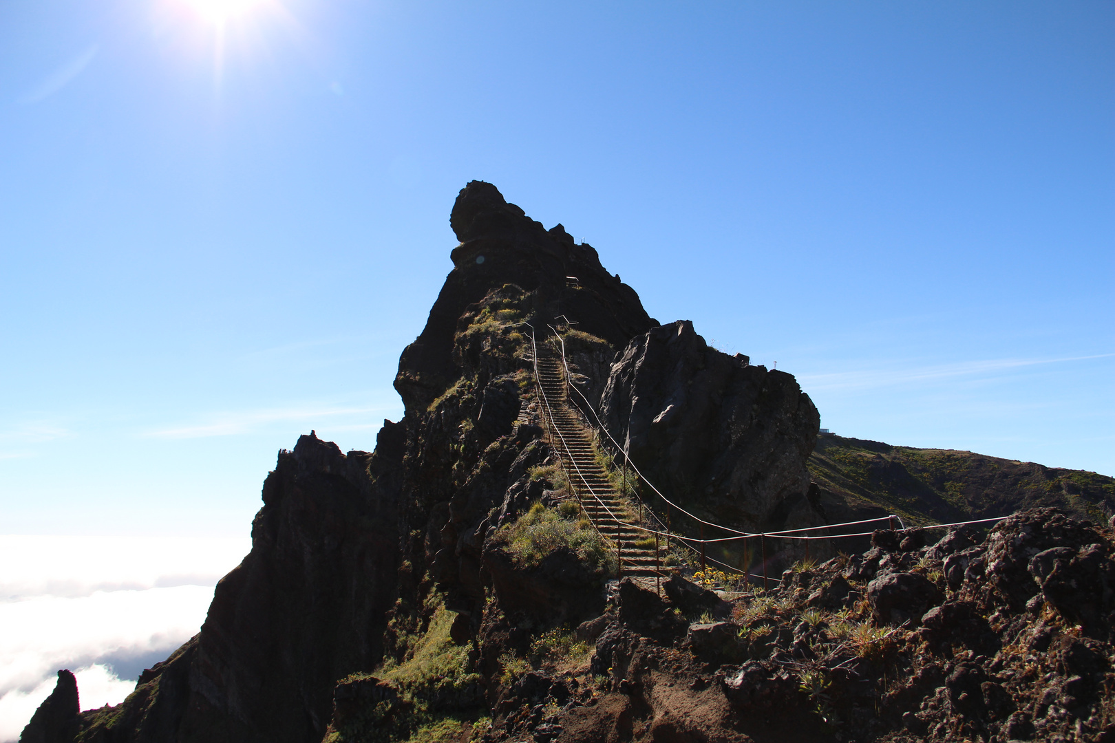 Pico Arieiro, der Weg in den Himmel