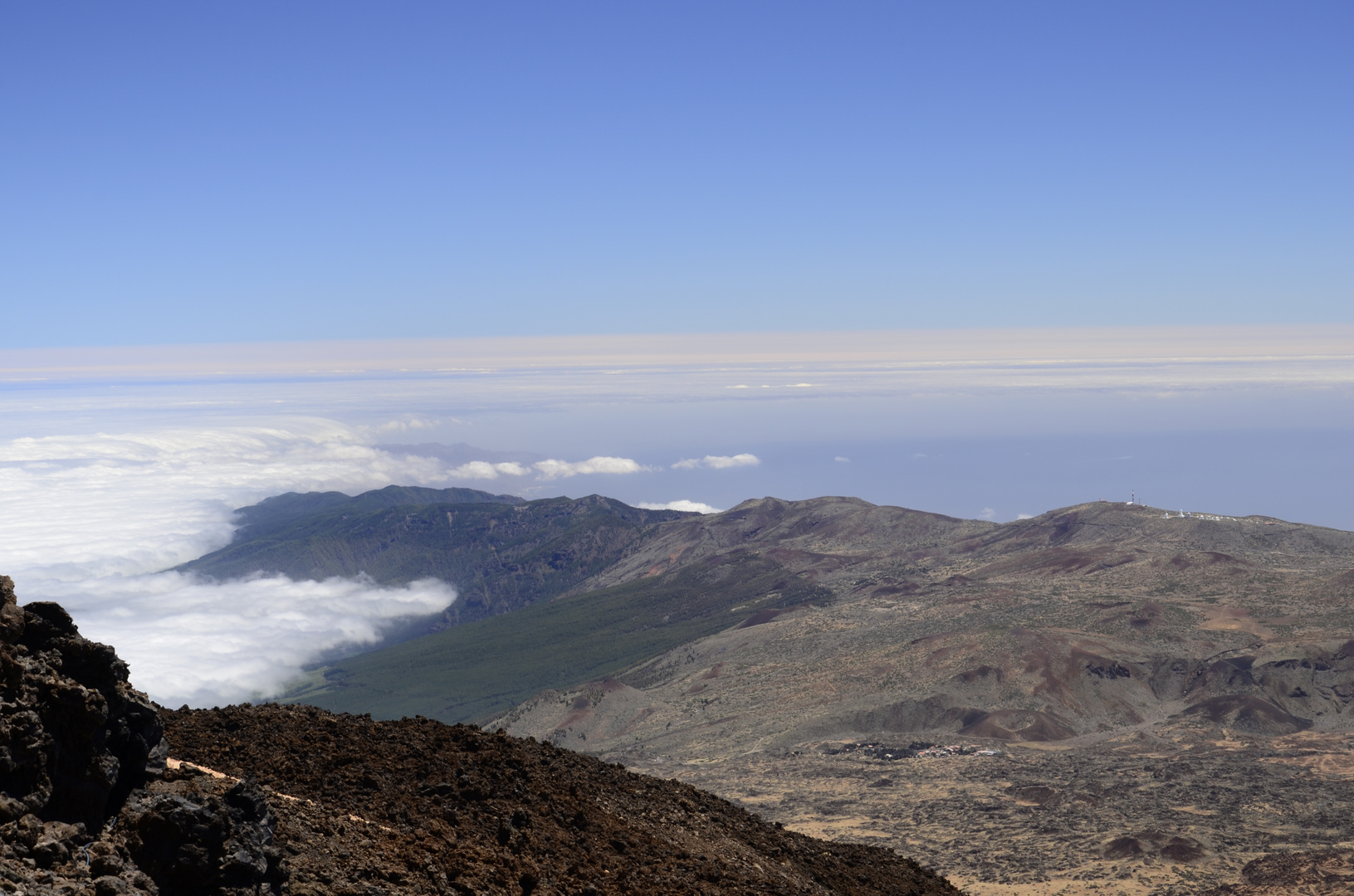 Pico del Teide - 7.500 Meter Höhe über Meeresboden