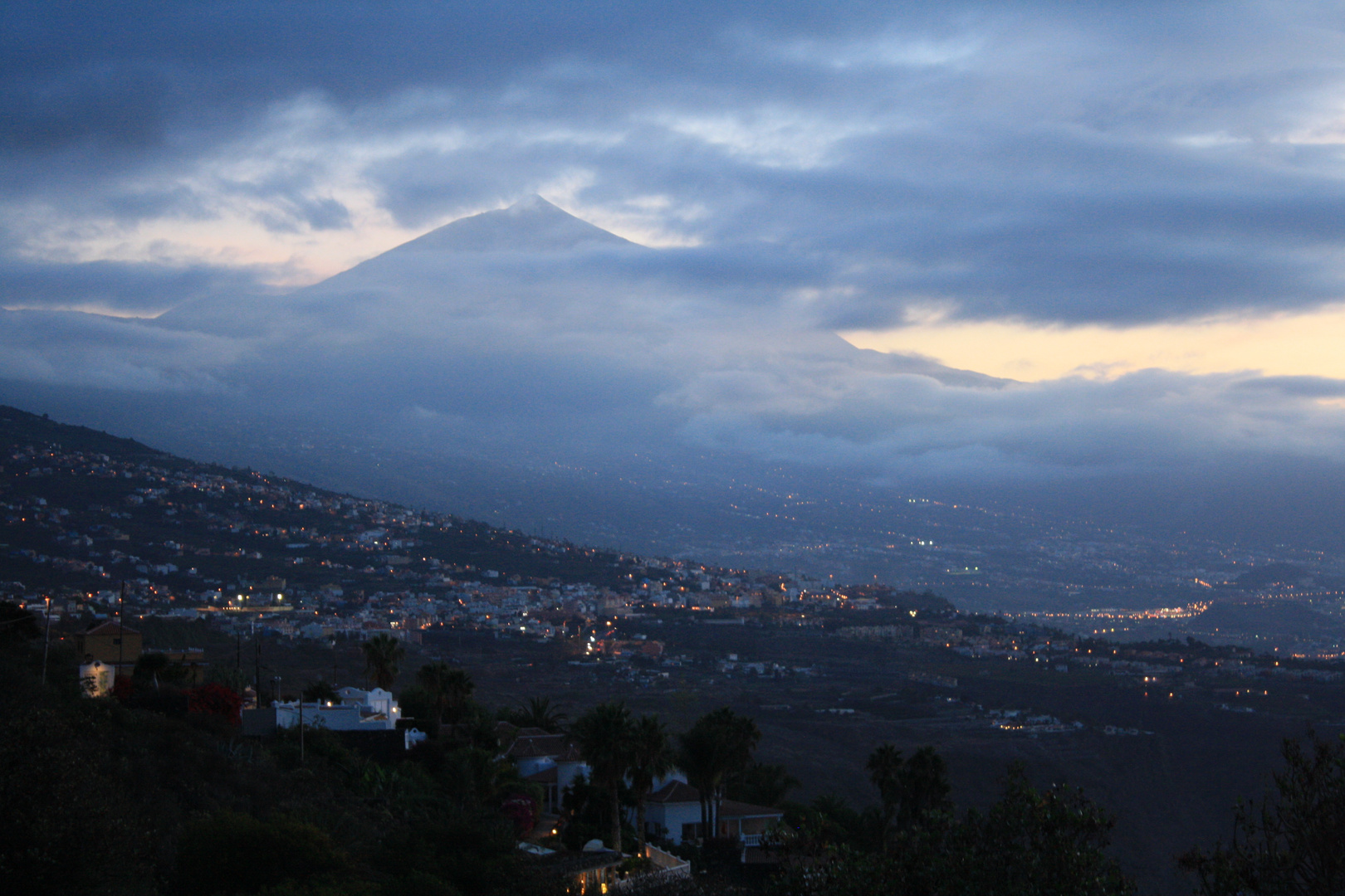 Pico del Teide bei Nacht