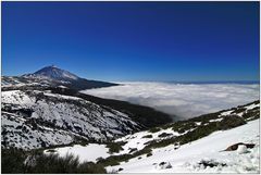 Pico del Teide nach Schneestrurm