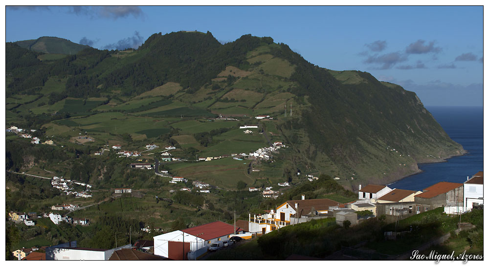 Pico dos Bodes oberhalb Povoacao (Sao Miguel, Azoren)