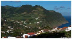 Pico dos Bodes oberhalb Povoacao (Sao Miguel, Azoren)