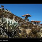 Pico Espejo, Mittelstation der Seilbahn "Teleférico"