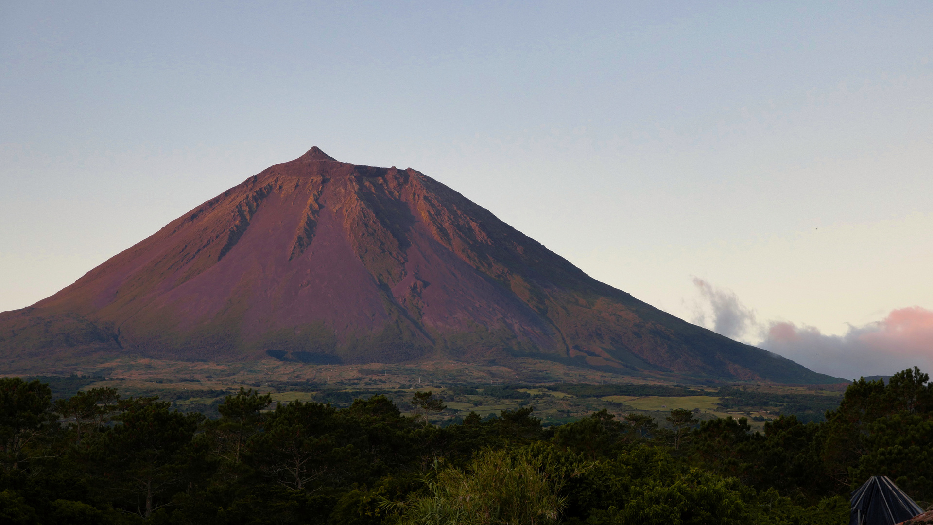 Pico im Morgenlicht