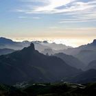 Pico Nublo auf Gran Canaria am Abend