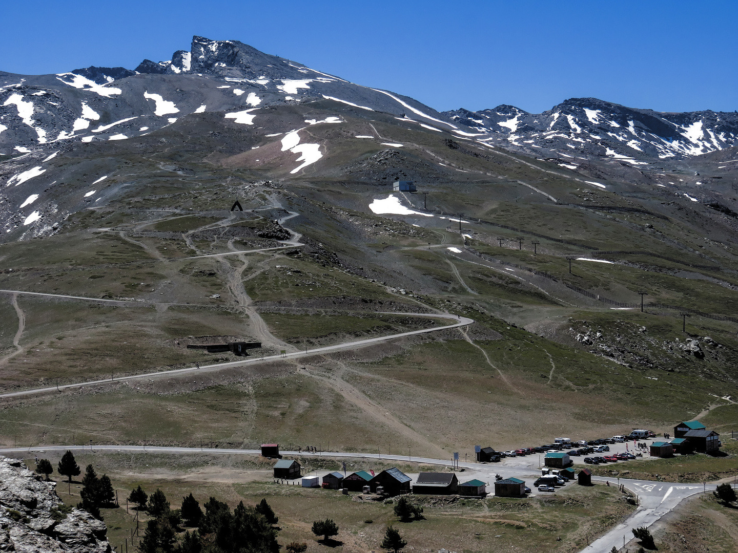 Pico Veleta in der Sierra Nevada