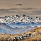 Picos de Europa, vistos desde el Alto del Torno