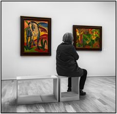 picture of an exhibition- Franz Marc