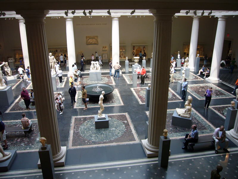 Picture of the new Greek and Roman Gallery