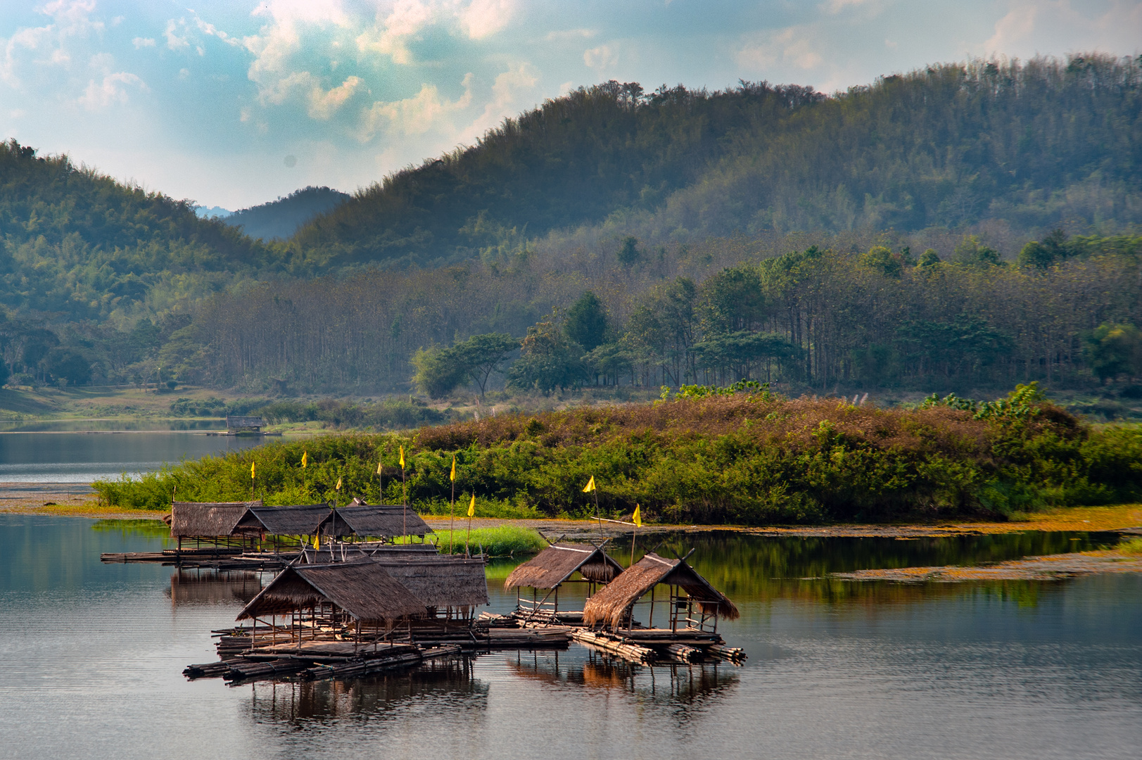 Picturesque Huai Krathing Reservoir