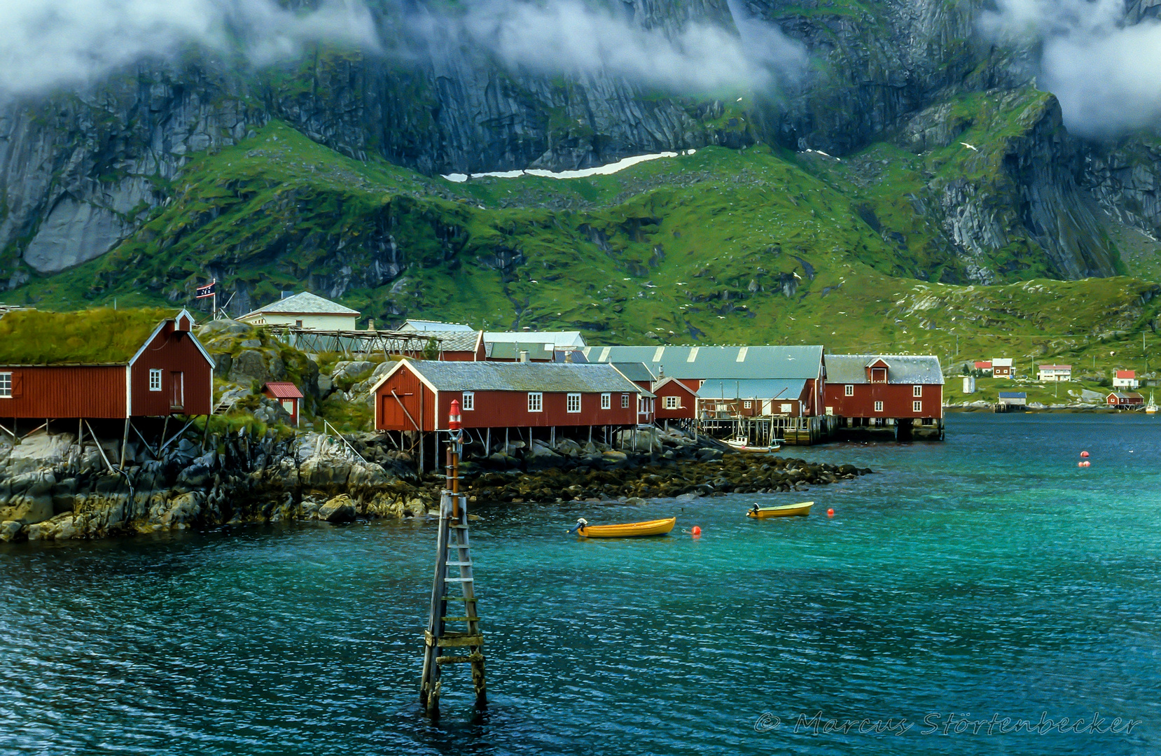 picturesque lofot islands