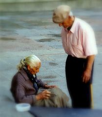 Pidiendo limosna - Mendicité - Accattonaggio - Begging - Betteln