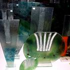 Pieces in glass