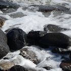 Piedras bañadas por la marea