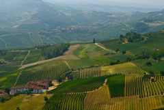 Piemont / View from La Morra