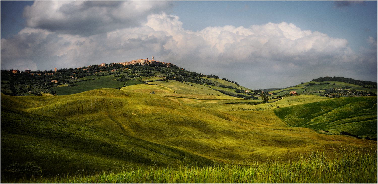 * Pienza * Foto & Bild italy, wiese, felder Bilder auf