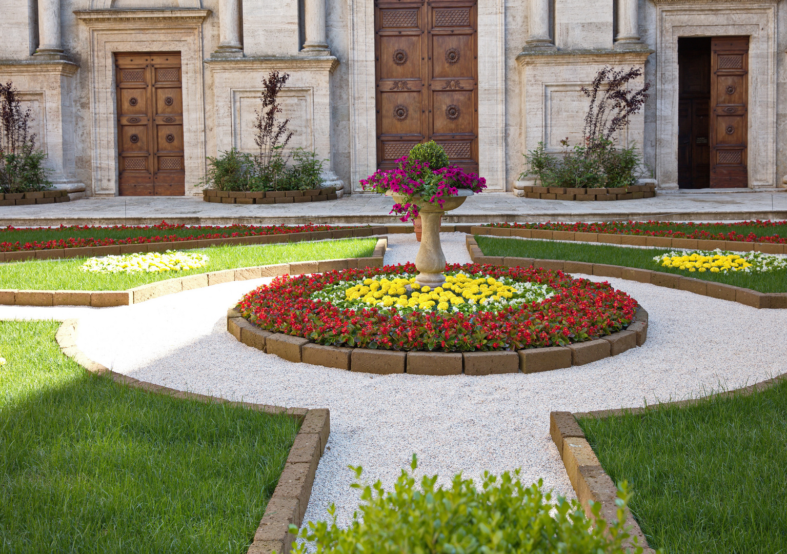 Pienza Piazza Pio II - Toskana