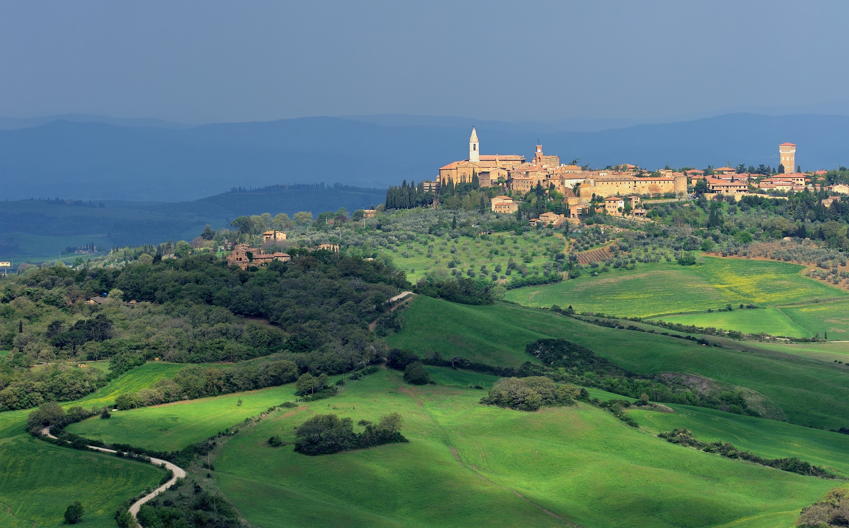 *Pienza primavera*