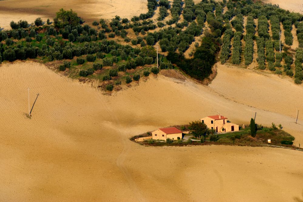 Pienza - Toskanische Landschaft