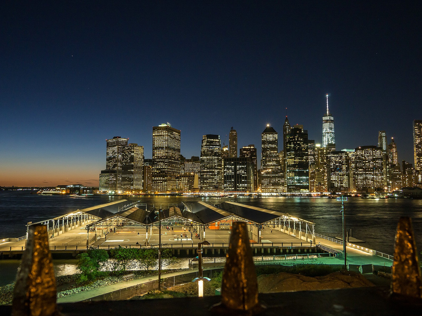 Pier 2 and South Manhattan view