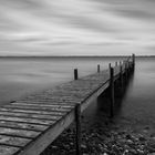 Pier an der dänischen Ostseeküste